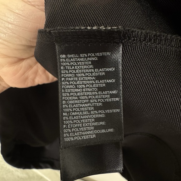 The North Face Jacket Mens XL Black Full Zip Apex Bionic Windwall Softshell - Picture 8 of 9